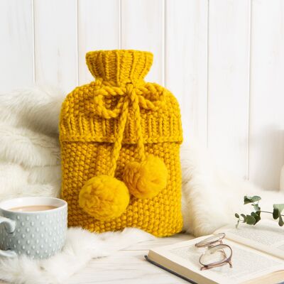 Kit de tricot pour housse de bouillotte