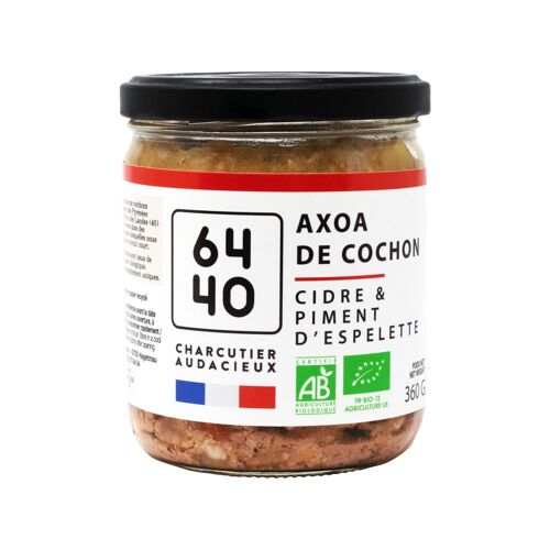 AXOA DE COCHON AU PIMENT D'ESPELETTE 350g