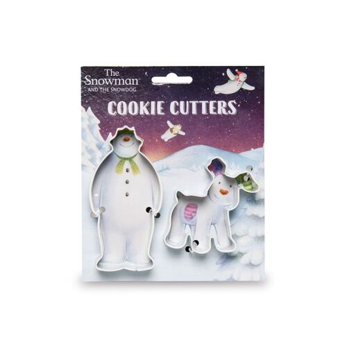 The Snowman ™ and The Snowdog Cookie Cutter Set