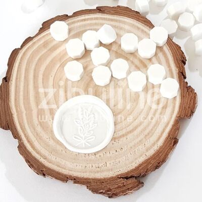 Sealing Wax Pellets - White