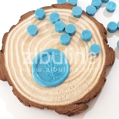 Sealing wax pellets - Sky blue