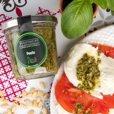 Pesto huile d'olive basilic