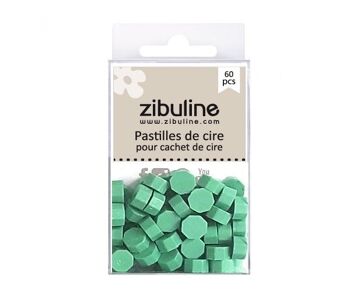 Pastilles de cire à cacheter - Vert sauge 2