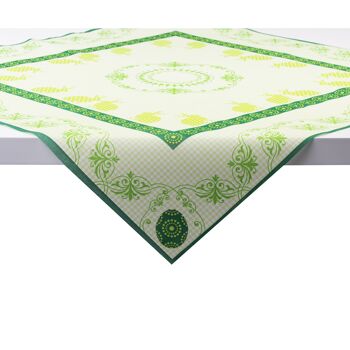 Nappe Rabea en vert de Linclass® Airlaid 80 x 80 cm, 1 pièce - Pâques 1