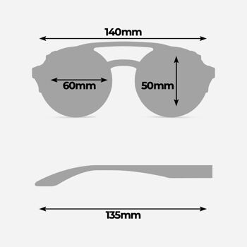 FRANCHINI Canyon Marron - Lunettes de soleil 14