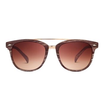 HOBBES Oak Gradient Brown - Lunettes de soleil 6