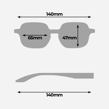 GALOIS Tortue Foncé - Lunettes de soleil 14