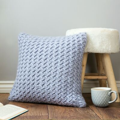 Herringbone Cushion Cover Easy Knitting Kit