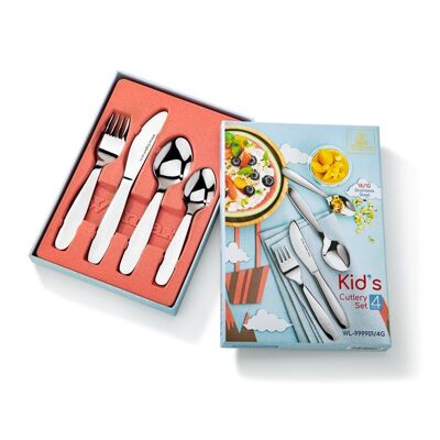 4-tlg. Kinderset in Geschenkbox WL‑999901/4G