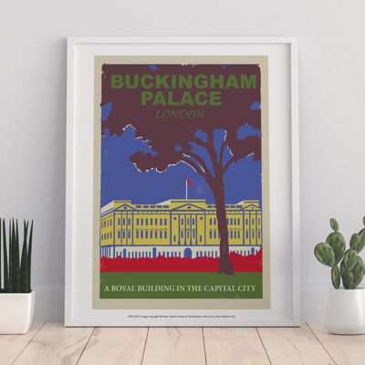 Buckingham Palace Poster - 11X14” Premium Art Print