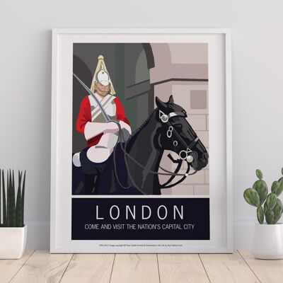 London Advert- Visit London 2 - 11X14” Premium Art Print