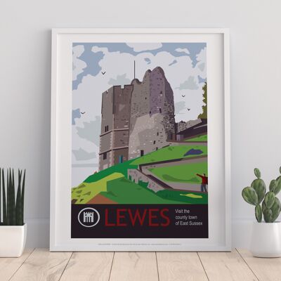 Lewes Poster- Visit Lewes 2 - 11X14” Premium Art Print