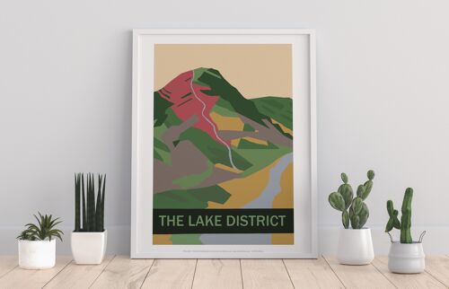 Lake District Poster - 11X14” Premium Art Print