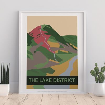 Lake District Poster - 11X14” Premium Art Print