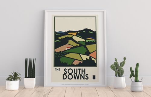 South Downs Poster - 11X14” Premium Art Print