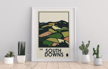 Affiche des South Downs - 11X14" Premium Art Print