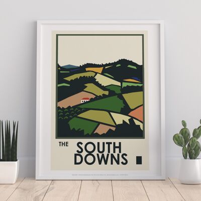 South Downs Poster - 11X14” Premium Art Print
