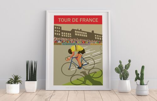 Tour De France Poster - 11X14” Premium Art Print