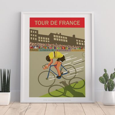 Tour De France Poster - 11X14” Premium Art Print