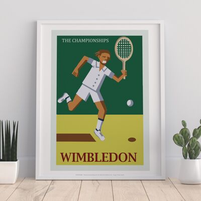 Wimbledon Poster - 11X14” Premium Art Print