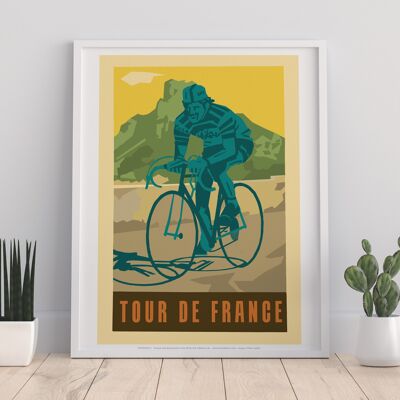 Tour De France Poster 2 - 11X14” Premium Art Print