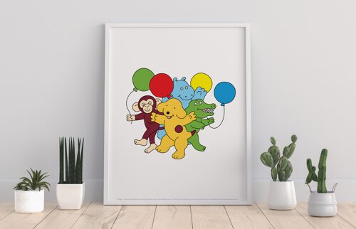 Spot The Dog And Friends - 11X14” Premium Art Print