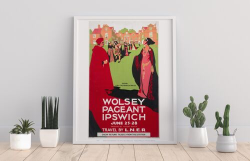 Wolsey Pageant Ipswich - Travel By Lner - Premium Art Print