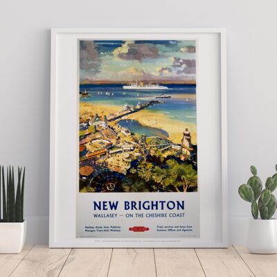 New Brighton Wallasey - On The Cheshire Coast - Art Print