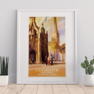 Chichester Cathedral West Sussex - 11X14” Premium Art Print