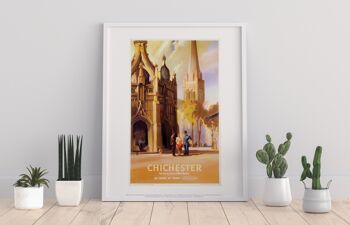 Cathédrale de Chichester West Sussex - 11X14" Premium Art Print