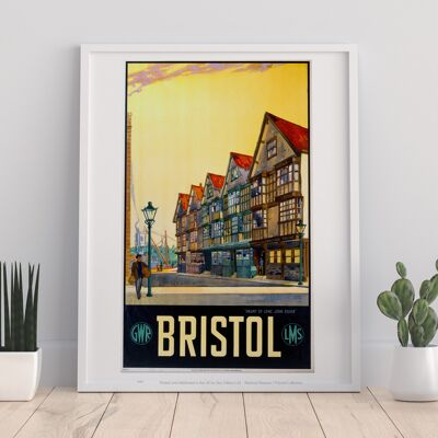 Bristol - Long John Silver - Gwr Lms - Premium Art Print