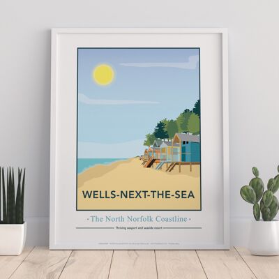 Wells-Next-The-Sea By Artist Tabitha Mary - Art Print