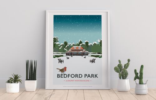 Pavilion, Bedford Park Winter By Tabitha Mary Art Print