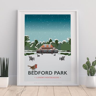 Pavilion, Bedford Park Winter By Tabitha Mary Art Print