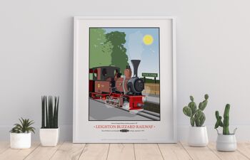 Leighton Buzzard Railway par l'artiste Tabitha Mary Impression artistique