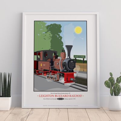 Leighton Buzzard Railway By Artist Tabitha Mary Art Print