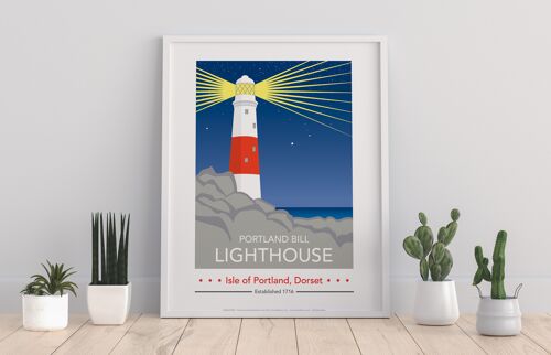 Portland Bill Night By Artist Tabitha Mary - Art Print