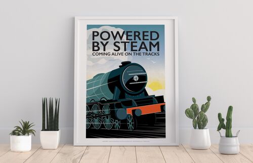 Steam Powered By Artist Tabitha Mary - Premium Art Print