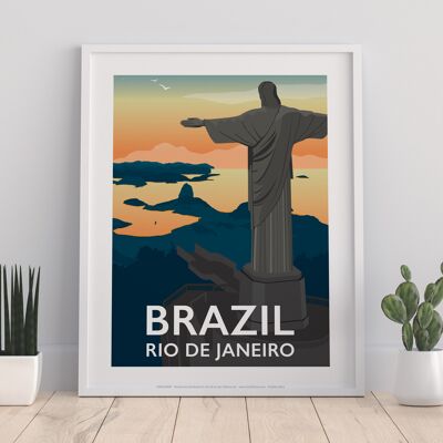 Rio De Janeiro By Artist Tabitha Mary - Premium Art Print