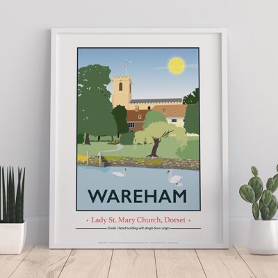 Lady St Mary Church, Wareham By Tabitha Mary Art Print