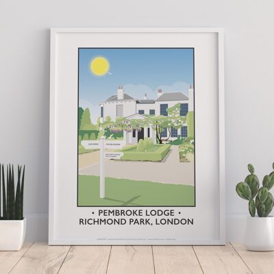 Pembroke Lodge, Richmond Park By Tabitha Mary Art Print