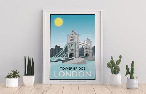 Tower Bridge, London By Artist Tabitha Mary - Art Print