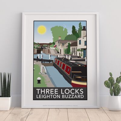 Three Locks, Leighton Buzzard By Tabitha Mary Art Print