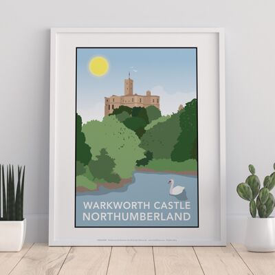 Warkworth Castle, Northumberland By Tabitha Mary Art Print