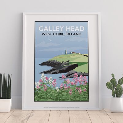 Galley Head, West Cork By Artist Tabitha Mary - Art Print