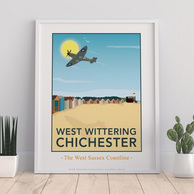 West Wittering By Artist Tabitha Mary - Premium Art Print