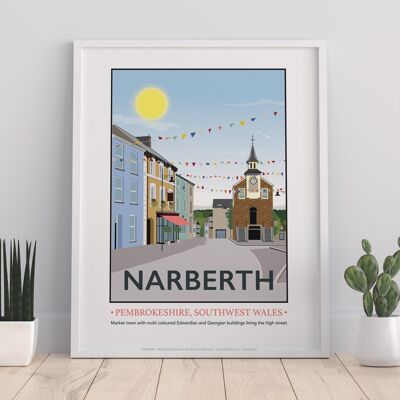 Narberth By Artist Tabitha Mary - 11X14” Premium Art Print
