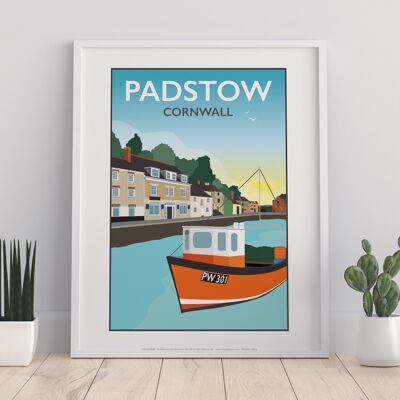 Padstow By Artist Tabitha Mary - 11X14” Premium Art Print