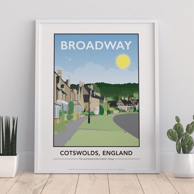 Broadway, Cotswolds By Artist Tabitha Mary - Art Print