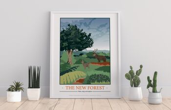 La nouvelle forêt par l'artiste Tabitha Mary - Impression d'art premium